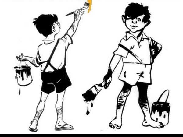 പെയിന്റടിക്കുന്ന ​​ഗട്ടു