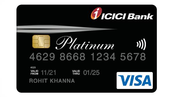 ഐസിഐസിഐ ബാങ്ക് ഇന്‍സ്റ്റന്റ് പ്ലാറ്റിനം ക്രെ‍ഡിറ്റ് കാർഡ്