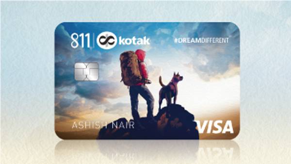 കൊട്ടക് 811 ഡ്രീം ഡിഫറന്‍റ് ക്രെ‍ഡിറ്റ് കാർഡ്