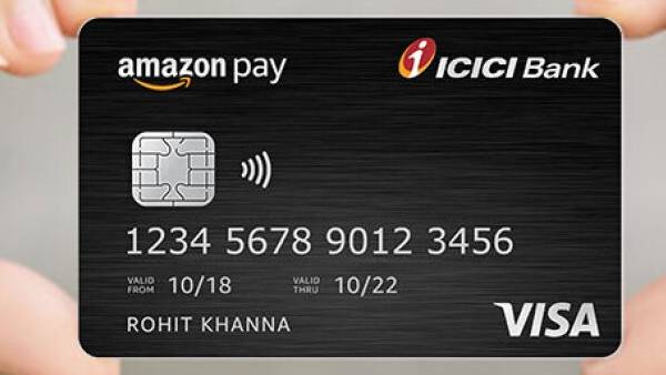 1. ആമസോണ്‍ പേ ഐസിഐസിഐ ബാങ്ക് ക്രെഡിറ്റ് കാര്‍ഡ്