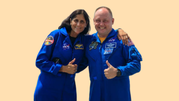 നീലാകാശത്ത് നിന്നും ചുവന്ന ഭൂമിയിലേക്ക്, സുനിത വില്യംസും ബുച്ച് വിൽമോറും ചരിത്രം താണ്ടി മണ്ണിലെത്തി