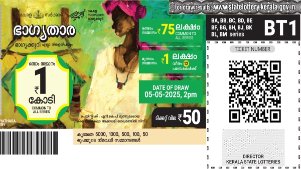 വിൻ വിൻ അല്ല, ഇന്നു മുതൽ ഭാ​ഗ്യതാര: ആദ്യ നറുക്കെടുപ്പ് ഫലം എത്തി, 1 കോടിയുടെ ഭാ​ഗ്യതാരം നിങ്ങളാണോ?