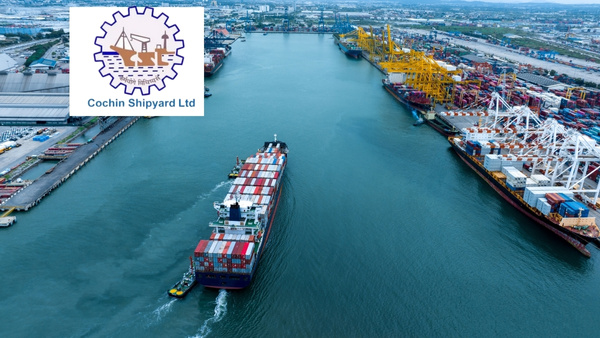 കൊച്ചിൻ ഷിപ്പ്‌യാർഡ് ഓഹരികൾ രണ്ടാം ദിനവും ശക്തമായ മുന്നേറ്റത്തിൽ