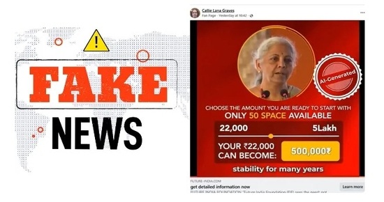 Fact Check:പ്രതിമാസം 55 ലക്ഷം രൂപ സമ്പാദിക്കാം, വീഡിയോയുടെ സത്യം അറിയാം