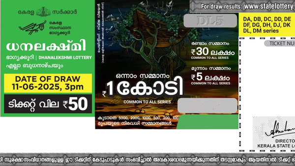 ധനലക്ഷ്മി കൂടെയുണ്ട്, ഇന്നത്തെ 1 കോടി നിങ്ങൾക്കാണ്; റിസൾട്ട് എത്തിയിട്ടുണ്ട്