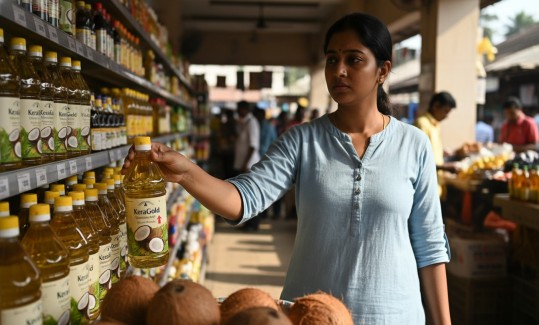 വീണ്ടും 500 രൂപ തൊടാൻ വെളിച്ചെണ്ണ