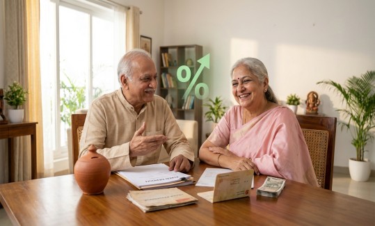 മുതിർന്ന പൗരന്മാർക്ക് 8% വരെ പലിശ