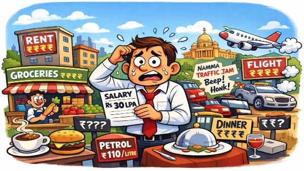 '30 രൂപ വാര്‍ഷിക വരുമാനമുള്ള ഒരാള്‍ക്ക് ബെംഗളൂരുവില്‍ താമസിക്കാന്‍ കഴിയില്ല
