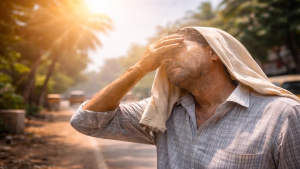 കടുത്ത ചൂടില്‍ വലഞ്ഞ് സംസ്ഥാനം, ആരോഗ്യപ്രശ്‌നങ്ങള്‍ക്ക് സാധ്യത