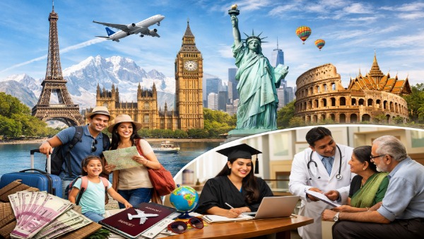 വിദേശ യാത്രയും വിദേശത്തുള്ള പഠനവും ചെലവ് കുറഞ്ഞതാകും വിദേശ യാത്രയും വിദേശത്തുള്ള പഠനവും ചെലവ് കുറഞ്ഞതാകും