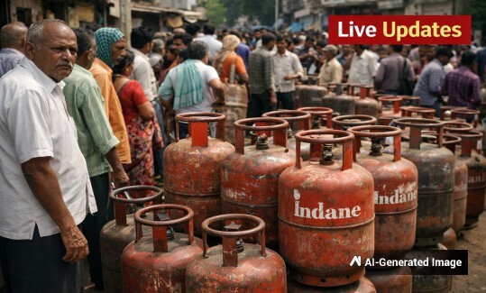 എൽപിജി ക്ഷാമം തുടരുന്നു, വിവരങ്ങൾ തത്സമയം അറിയാം