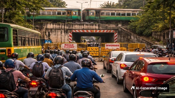 ബെംഗളൂരു മലയാളികളുടെ ശ്രദ്ധയ്ക്ക്, റെയില്‍വേ ജോലികള്‍ക്കായി ഈ റോഡ് അടച്ചു