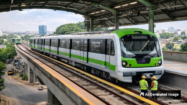 ബെംഗളൂരു നമ്മ മെട്രോ: ഗ്രീന്‍ ലൈനില്‍ പുതിയ ട്രെയിന്‍ ഉടന്‍