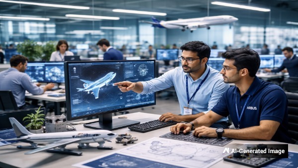 മേക്ക് ഇന്‍ ഇന്ത്യയ്ക്ക് കരുത്തായി ബെഗളൂരുവില്‍ എയര്‍ബസ് ടെക്‌നോളജി സെന്റര്‍