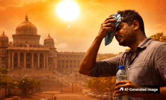 കുടയും വെള്ളവും കരുതാം, ബെംഗളൂരുവിനെ കാത്തിരിക്കുന്നത് പൊള്ളുന്ന ചൂട്