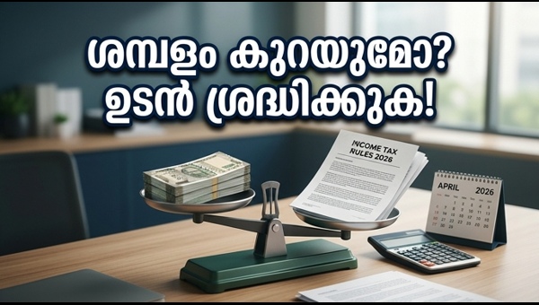 ഏപ്രിൽ ശമ്പളം: പുതിയ നികുതി നിയമങ്ങൾ ശ്രദ്ധിക്കുക