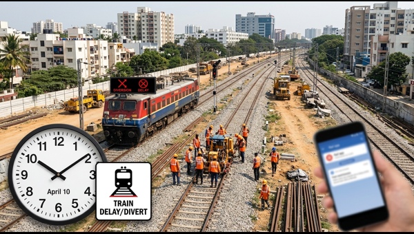 ബംഗളൂരു ട്രെയിൻ യാത്രക്കാർക്ക് ഇന്ന് വലിയ നിയന്ത്രണം