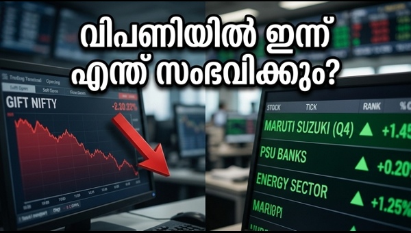 ഓഹരി വിപണി: മാരുതി സുസുക്കി ഫലങ്ങൾ നിർണ്ണായകം