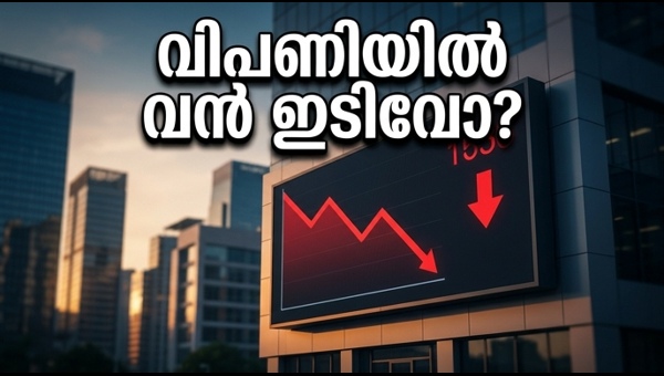 ഓഹരി വിപണിയിൽ ഇടിവ്; നിക്ഷേപകർ ശ്രദ്ധിക്കുക