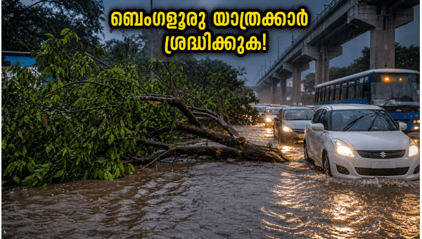 ബെംഗളൂരു മഴ: യാത്രക്കാർ ശ്രദ്ധിക്കേണ്ട കാര്യങ്ങൾ ബെംഗളൂരു മഴ: യാത്രക്കാർ ശ്രദ്ധിക്കേണ്ട കാര്യങ്ങൾ