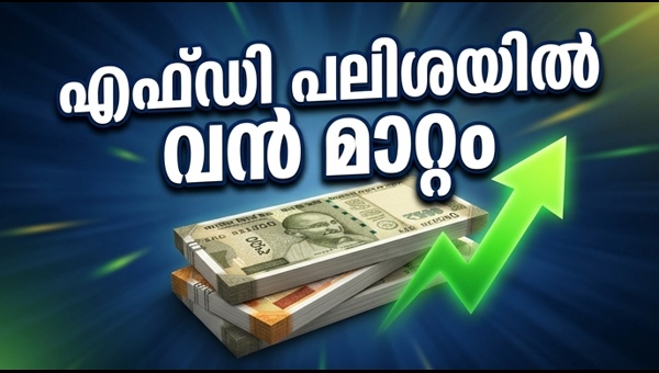 എഫ്ഡി പലിശ നിരക്ക്: നിക്ഷേപകർക്ക് വൻ നേട്ടം