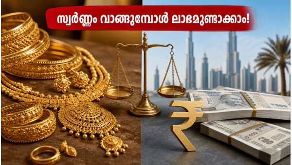 ദുബായിലെ സ്വർണ്ണവില: ലാഭകരമായി വാങ്ങാൻ വഴികൾ ദുബായിലെ സ്വർണ്ണവില: ലാഭകരമായി വാങ്ങാൻ വഴികൾ