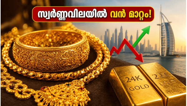 ദുബായ് സ്വർണ്ണവില: ഇന്ന് അറിയേണ്ട പ്രധാന കാര്യങ്ങൾ