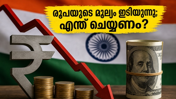 ഇന്ത്യൻ രൂപയുടെ മൂല്യം ഇടിയുന്നു: ആശങ്കകൾ