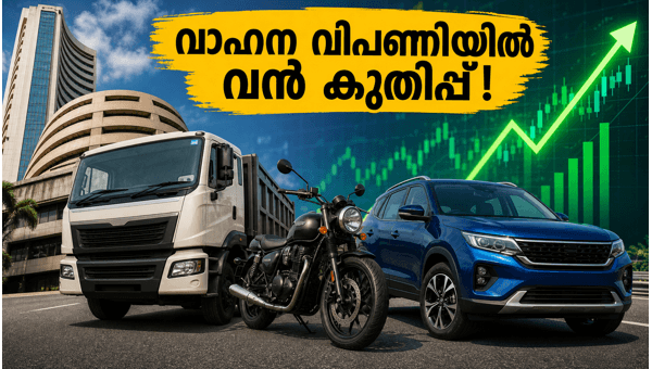 നിഫ്റ്റി ഓട്ടോ സൂചികയിൽ വൻ കുതിപ്പ് നിഫ്റ്റി ഓട്ടോ സൂചികയിൽ വൻ കുതിപ്പ്