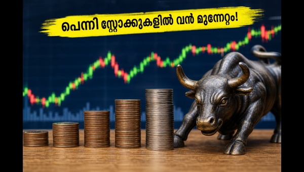 പെന്നി സ്റ്റോക്കുകളിൽ വൻ കുതിപ്പ്: ശ്രദ്ധിക്കേണ്ടവ