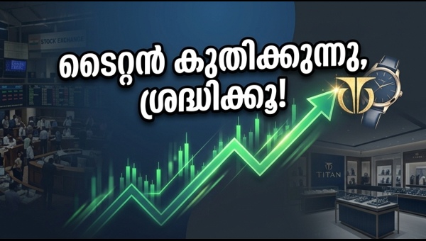 ടൈറ്റൻ ഓഹരിയിൽ വൻ കുതിപ്പ്; നിക്ഷേപകർ ശ്രദ്ധിക്കുക