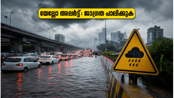 ബെംഗളൂരുവിൽ കനത്ത മഴ; യെല്ലോ അലർട്ട് പ്രഖ്യാപിച്ചു ബെംഗളൂരുവിൽ കനത്ത മഴ; യെല്ലോ അലർട്ട് പ്രഖ്യാപിച്ചു