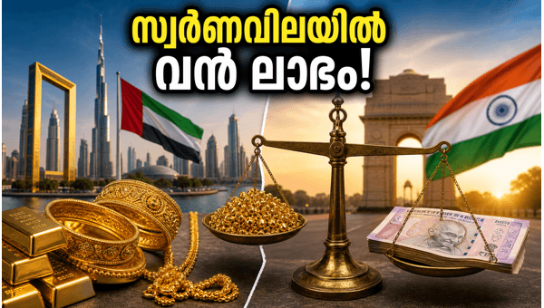 ദുബായിൽ സ്വർണവിലയിൽ മാറ്റമില്ല; ലാഭം 500 രൂപ