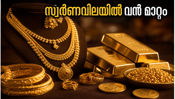 സ്വർണവിലയിൽ മാറ്റം; ഇന്നത്തെ നിരക്കുകൾ അറിയാം സ്വർണവിലയിൽ മാറ്റം; ഇന്നത്തെ നിരക്കുകൾ അറിയാം