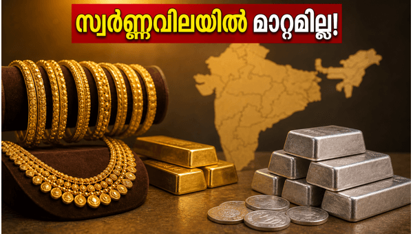 സ്വർണ്ണവിലയിൽ മാറ്റമില്ല; ഇന്നത്തെ നിരക്കുകൾ അറിയാം