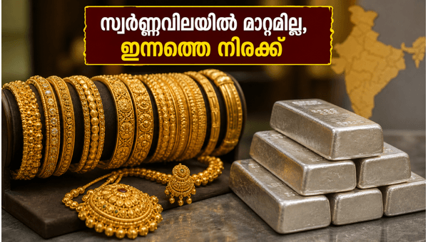 സ്വർണ്ണവിലയിൽ മാറ്റമില്ല; ഇന്നത്തെ നിരക്കുകൾ അറിയാം