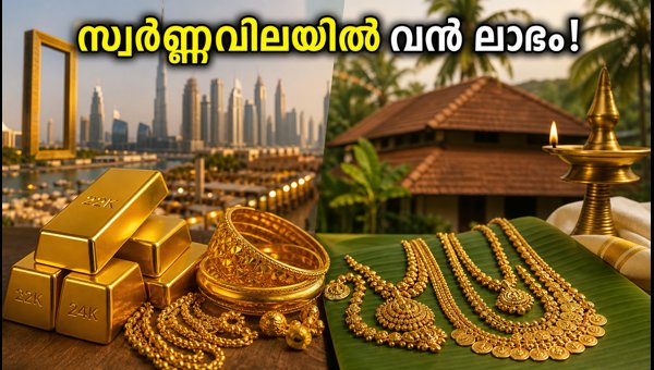ദുബായിൽ സ്വർണ്ണവില കുറയുന്നു; ഇന്ത്യക്കാർക്ക് വൻ ലാഭം ദുബായിൽ സ്വർണ്ണവില കുറയുന്നു; ഇന്ത്യക്കാർക്ക് വൻ ലാഭം