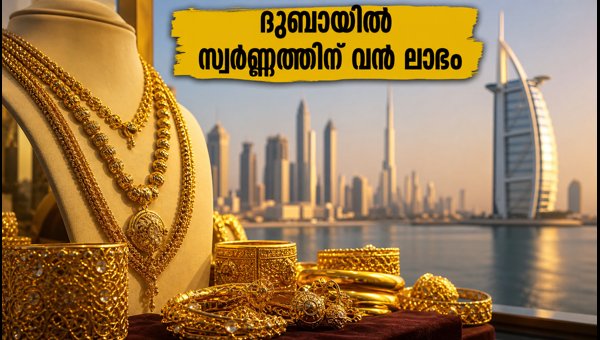 ദുബായിൽ സ്വർണ്ണവിലയിൽ മാറ്റമില്ല; പ്രവാസികൾക്ക് വൻ ലാഭം ദുബായിൽ സ്വർണ്ണവിലയിൽ മാറ്റമില്ല; പ്രവാസികൾക്ക് വൻ ലാഭം