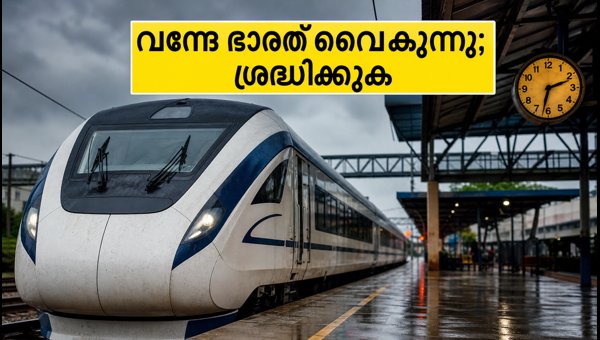 ബെംഗളൂരു-എറണാകുളം വന്ദേ ഭാരത് വൈകുന്നു; യാത്രക്കാർ ശ്രദ്ധിക്കുക