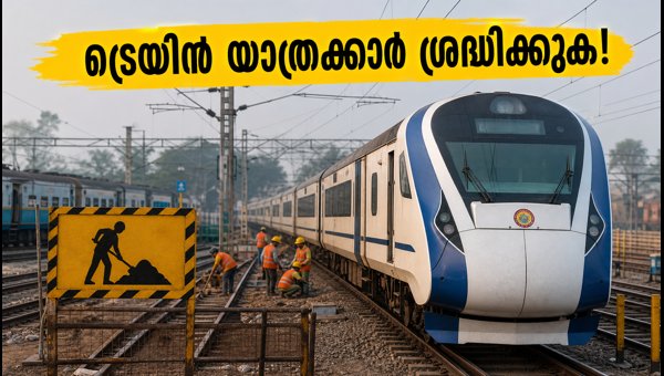 ബംഗളൂരു ട്രെയിൻ യാത്രക്കാർക്ക് ജാഗ്രത: സ്റ്റേഷനുകളിൽ വൻ മാറ്റം ബംഗളൂരു ട്രെയിൻ യാത്രക്കാർക്ക് ജാഗ്രത: സ്റ്റേഷനുകളിൽ വൻ മാറ്റം
