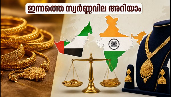 ദുബായിലെ ഇന്നത്തെ സ്വർണ്ണവിലയും 22K നിരക്കുകളും