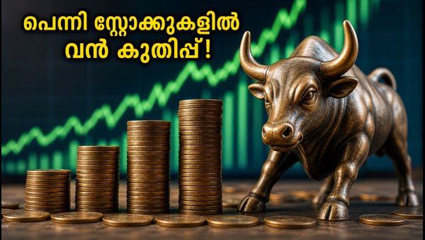 10 രൂപയിൽ താഴെയുള്ള ഓഹരികളിൽ വൻ കുതിപ്പ് 10 രൂപയിൽ താഴെയുള്ള ഓഹരികളിൽ വൻ കുതിപ്പ്