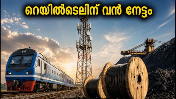 റെയിൽടെലിന് വൻ കരാർ: ഓഹരികളിൽ മുന്നേറ്റം? റെയിൽടെലിന് വൻ കരാർ: ഓഹരികളിൽ മുന്നേറ്റം?