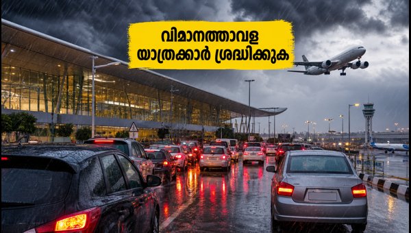 ബെംഗളൂരു വിമാനത്താവള യാത്രക്കാർക്ക് കനത്ത മഴ മുന്നറിയിപ്പ് ബെംഗളൂരു വിമാനത്താവള യാത്രക്കാർക്ക് കനത്ത മഴ മുന്നറിയിപ്പ്