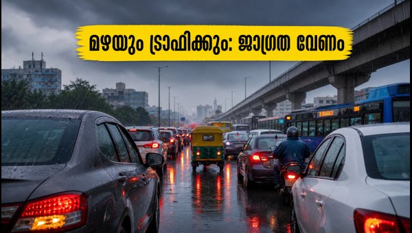 ബെംഗളൂരുവിൽ ഇന്ന് മഴയ്ക്കും ഗതാഗതക്കുരുക്കിനും സാധ്യത