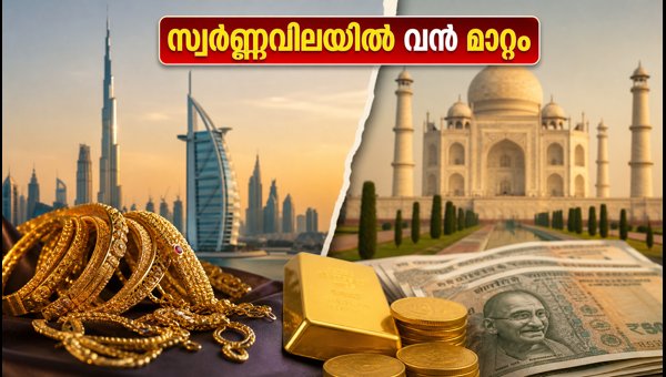 ദുബായ് സ്വർണ്ണവില ഇന്ന്: ഇന്ത്യയെക്കാൾ വലിയ ലാഭം