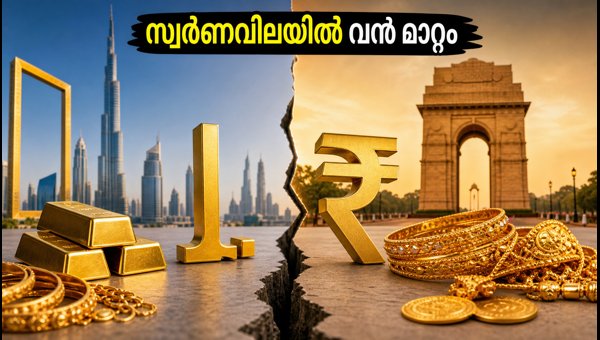 ദുബായിൽ സ്വർണവില കുറഞ്ഞു, ഇന്ത്യയുമായി വൻ വ്യത്യാസം ദുബായിൽ സ്വർണവില കുറഞ്ഞു, ഇന്ത്യയുമായി വൻ വ്യത്യാസം