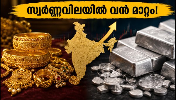 സ്വർണ്ണവിലയിൽ വൻ മാറ്റം; ഇന്നത്തെ നിരക്കുകൾ അറിയാം സ്വർണ്ണവിലയിൽ വൻ മാറ്റം; ഇന്നത്തെ നിരക്കുകൾ അറിയാം