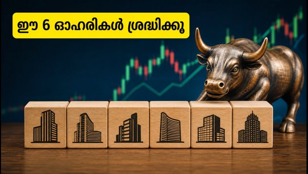 ബ്രോക്കറേജുകൾ നിർദേശിക്കുന്ന 6 കിടിലൻ ഓഹരികൾ