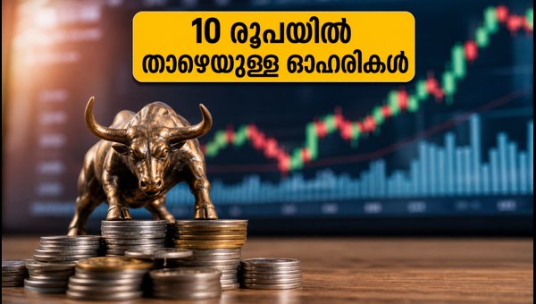 തിങ്കളാഴ്ച ശ്രദ്ധിക്കേണ്ട 10 രൂപയിൽ താഴെയുള്ള ഓഹരികൾ